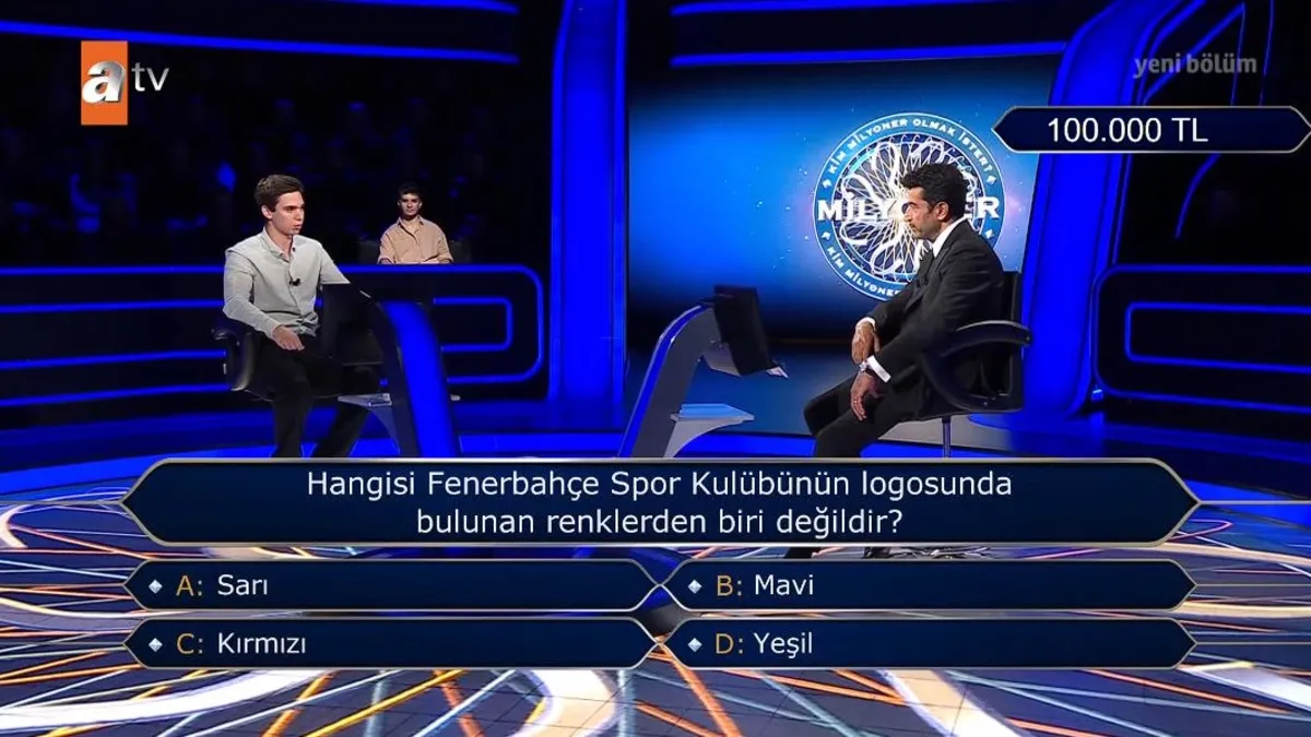 İZLE I Kim Milyoner Olmak İster'de tuttuğu takımın rengini bilemeyen yarışmacı elendi! İşte o anlar...