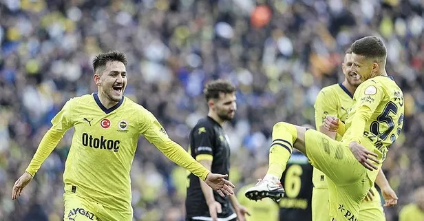 Tarihe geçen performans: İstanbulspor-Fenerbahçe maçında futbolcu Cengiz Ünder damga vurdu