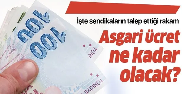 Türk-İş, Hak-İş ve DİSK’in belirlediği asgari ücret ne kadar? 20 Aralık Türk-İş, Hak-İş ve DİSK asgari ücret zam oranı ne oldu?