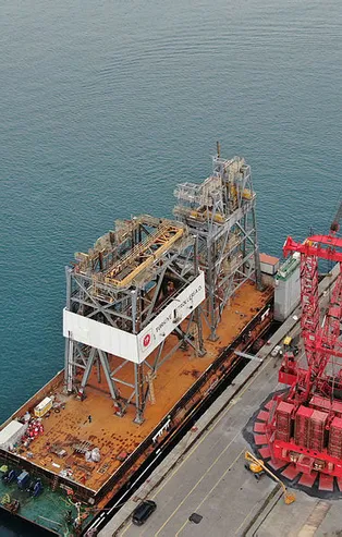 Fatih Sondaj Gemisi tarihi göreve hazır! Platform söküldü