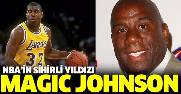 Sihirli yıldız Magic Johnson