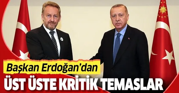 Başkan Erdoğan’dan Bosna Hersek’te kritik görüşmeler