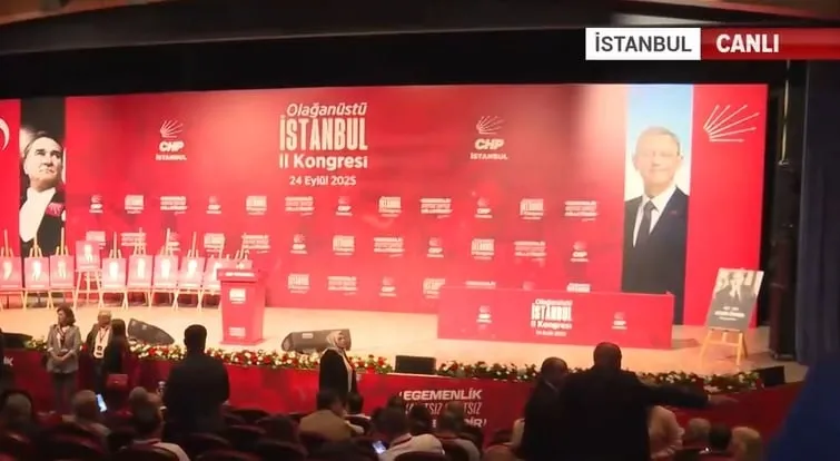 CHP İstanbul İl Kongresi için durdurma kararı verildi.