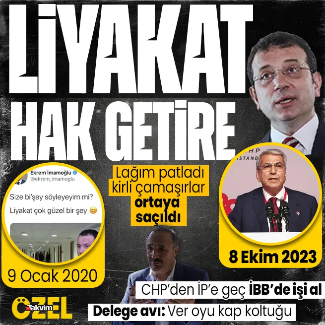 Ver oyu kap işi! İmamoğlunun liyakat balonu patladı... Cemal Canpolattan sonra Mehmet Sevigen de bombaladı