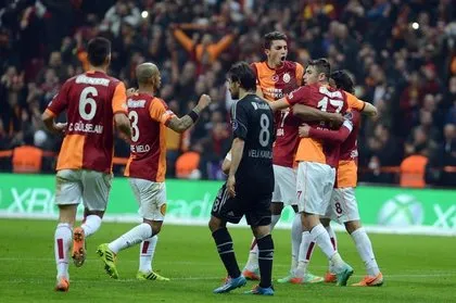 G.Saray Beşiktaş maçından kareler