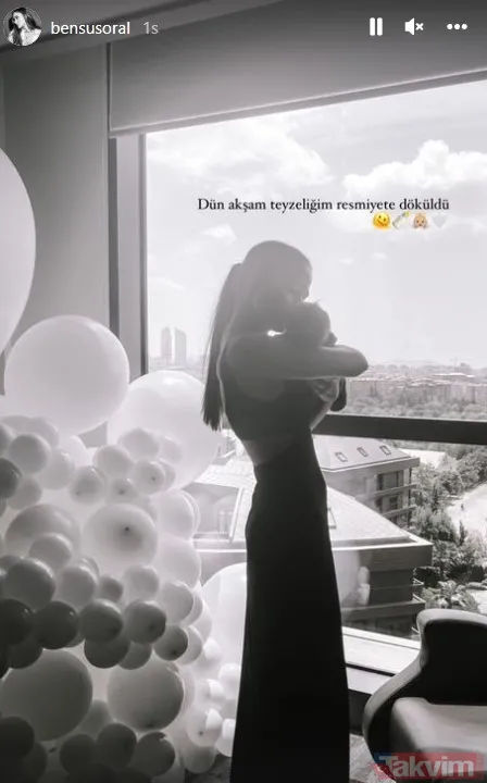 Hande Soral ile İsmail Demirci'nin ilk bebeği Ali'nin görüntüsü ortaya çıktı! Soral kardeşlerden Bedirhan ilk kareyi paylaştı: "Dayı oldum" - 7