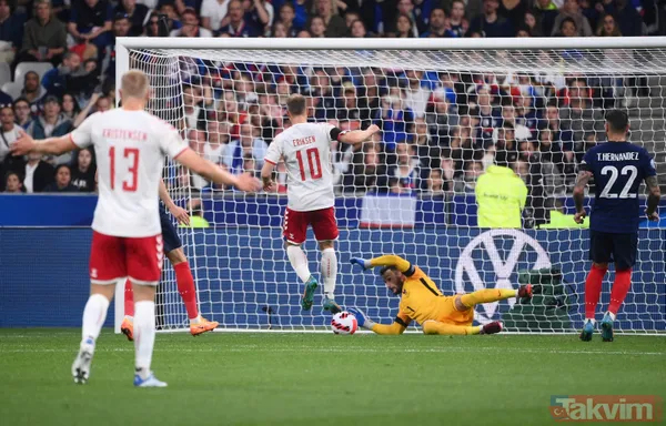 Sen neymişsin be Andreas Cornelius! Trabzonspor'un yıldızı, Benzema'lı Fransa'yı devirdi - 35