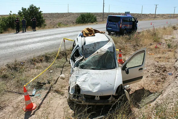 Bayram tatili yolunda feci kaza! Anne ve bebeği...-2