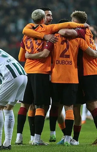 Cimbom galibiyet serisini 10 maça çıkardı! Giresunspor 0-4 Galatasaray (MAÇ SONUCU-ÖZET)