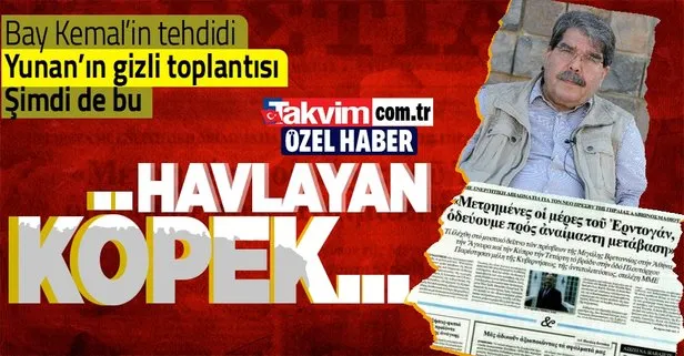 SON DAKİKA: Türkiye’ye karşı operasyon! Kılıçdaroğlu Yunanistan şimdi de Salih Müslim: Türkiye büsbütün yıkılır