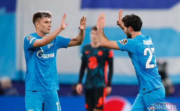 UEFA Şampiyonlar Ligi'nde gol düellosu! (Zenit 3-3 Chelsea | MAÇ SONUCU - ÖZET) - 11