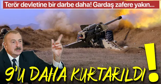 SON DAKİKA: Azerbaycan ordusu 9 köyü daha Ermenistan işgalinden kurtardı