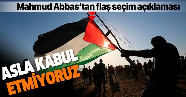 Abbas’tan Filistin seçimlerinin Kudüs, Gazze ve Batı Şeria’da yapılması vurgusu