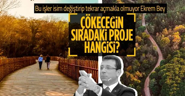 CHP’li İBB Başkanı Ekrem İmamoğlu bu kez de Kadir Topbaş’ın 2014’teki projesini kendi icraatı gibi tanıttı!