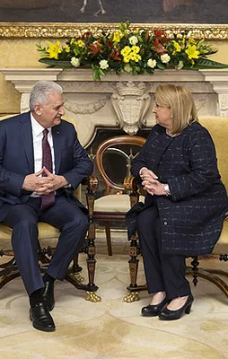 Başbakan Yıldırım Malta'da