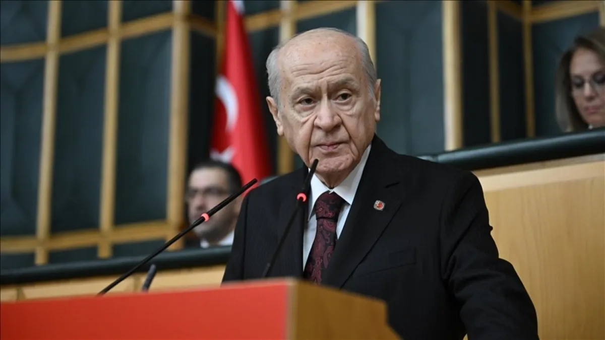 MHP Genel Başkanı Devlet Bahçeli'den TBMM'de önemli açıklamalar