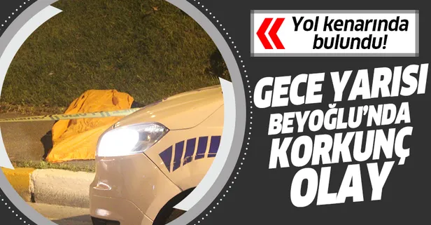 Beyoğlu’nda 22 yaşında erkek cesedi bulundu