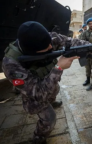 Afrin polisinin özel timine "özel eğitim"