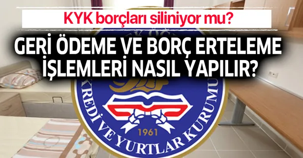 KYK borç faiz affı Meclis’ten ne zaman çıkacak? KYK borçları silindi mi? KYK borçları Meclis gündeminde!