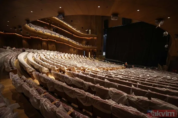 AKM'nin (Atatürk Kültür Merkezi) açılışına bir ay kala bakmaya doyamayacağınız fotoğraflar - 12
