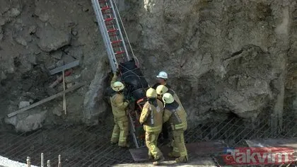 Bağcılar’da vinç devrildi! İnşaatın temeline düşen operatör hayatını kaybetti
