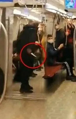 Kadıköy-Tavşantepe metrosunda dehşet saçan bıçaklı maganda hakkında son dakika gelişmesi
