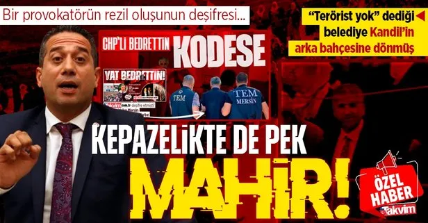 CHP’nin provokatör vekili Ali Mahir Başarır’ın kepaze oluşu gündemde! ’Terörist yok’ dediği belediyenin daire başkanı PKK’lı çıktı