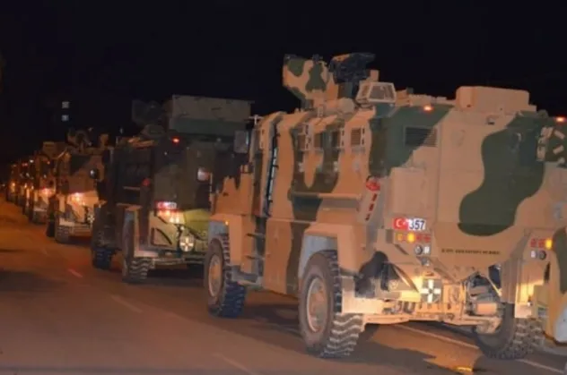 Gece yarısı Suriye sınırına asker takviyesi