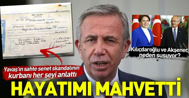 Mansur Yavaş'ın sahte senet skandalının kurbanı işadamı Necmettin Kesgin konuştu