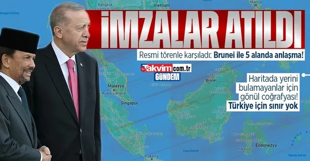 Başkan Erdoğan’dan Brunei Darüsselam Sultanı ile ortak basın toplantısında önemli açıklamalar