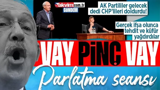 Oğuzhan Uğurdan Kemal Kılıçdaroğlunu parlatma seansı! Salona CHPlileri doldurdu, gerçek ifşa olunca küfür yağdırdılar