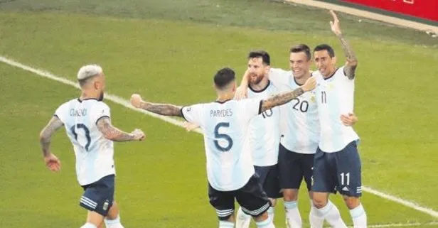 Brezilaya ve Arjantin Copa America yarı finalinde kozlarını paylaşacak