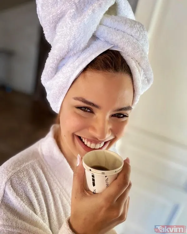 Biran Damla Yılmaz bornozlu pozlarıyla sosyal medyayı yıktı geçti! Gören dönüp bir daha baktı ortalık alev aldı - 7