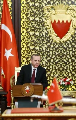 Erdoğan'a Bahreyn'in en üst düzey madalyası