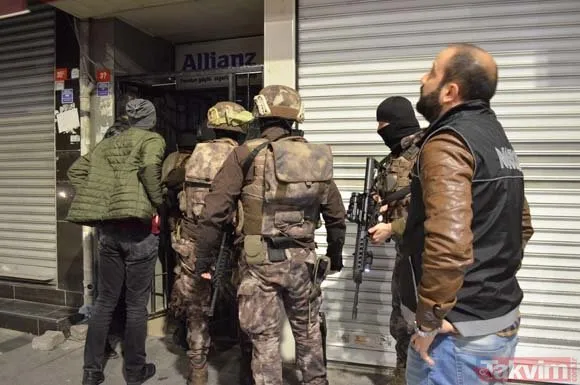 İstanbul'da narkotik operasyonu! Çok sayıda gözaltı var