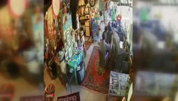 Kayseri'de nefes kesen olay! Genzine çay kaçan çaycı bayıldı