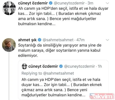 Cüneyt Özdemir ile Ahmet Şık kavga etti! Kirli çamaşırları döküldü
