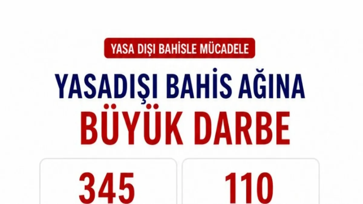 Fenerbahçe-Beşiktaş maçı öncesi yasa dışı bahis operasyonu: 1.200 banka hesabına el konuldu