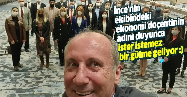 İnce'nin ekibindeki bir kişinin adı duyanları gülümsetiyor