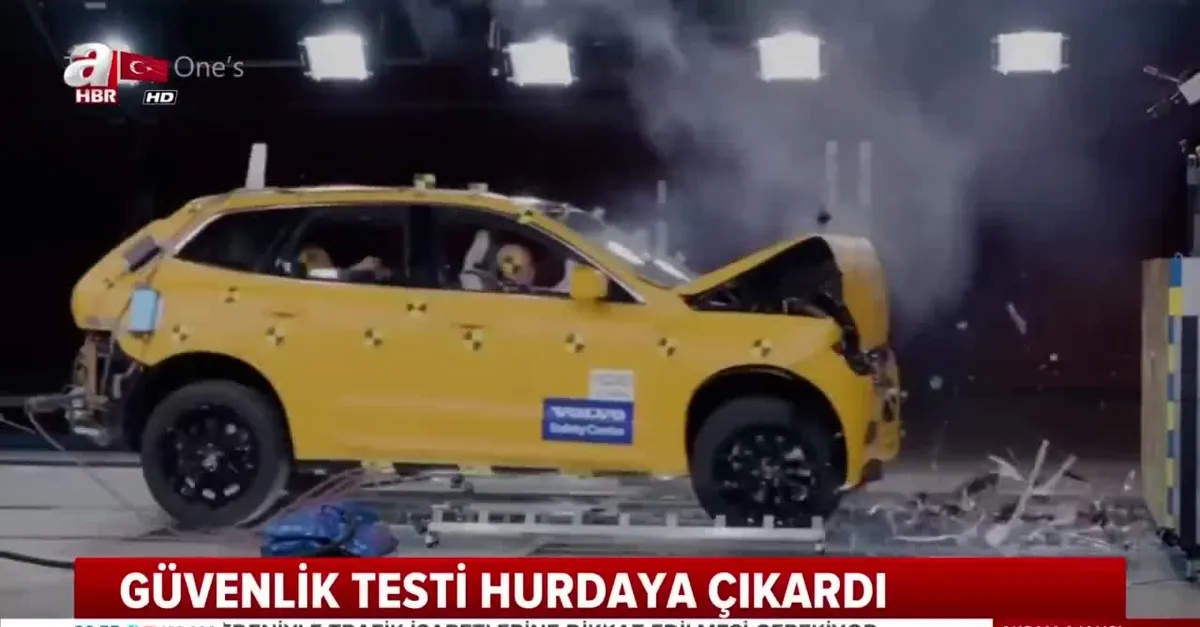 Otomobillerin güvenlik testi! 1 milyonluk araç testi geçemedi... İşte güvenlik puanlamasından tam puan alan araçlar