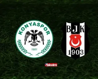 Konyaspor - Beşiktaş maçı ne zaman, saat kaçta başlayacak?