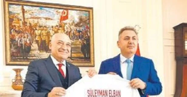 Büyükekşi’den Vali Elban’a ziyaret