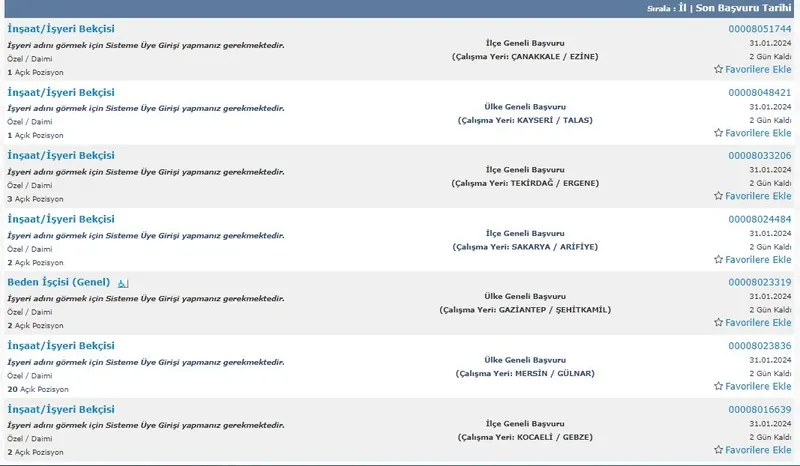 İŞKUR acil TECRÜBESİZ KPSS'siz, şartsız 18-55 yaş arasına online iş başvurusu!-3