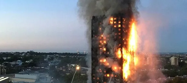 Londra'daki yangında bilanço açıklandı