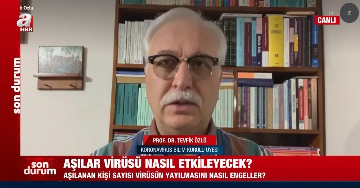 Bilim Kurulu Üyesi Prof. Dr. Tevfik Özlü normalleşme tarihini verdi