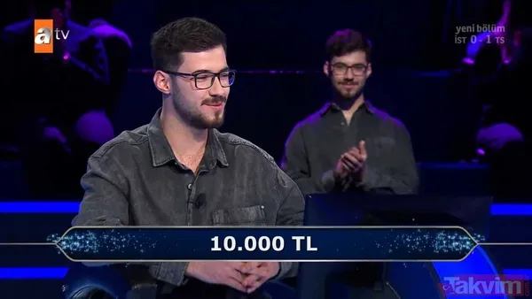 Kenan İmirzalıoğlu'nun sunduğu Kim Milyoner Olmak İster'de hareketleri ve cevaplarıyla geceye damga vuran yarışmacı! - 24