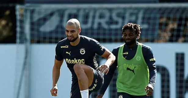 Fenerbahçe'de Sofyan Amrabat ilk antrenmanına çıktı!
