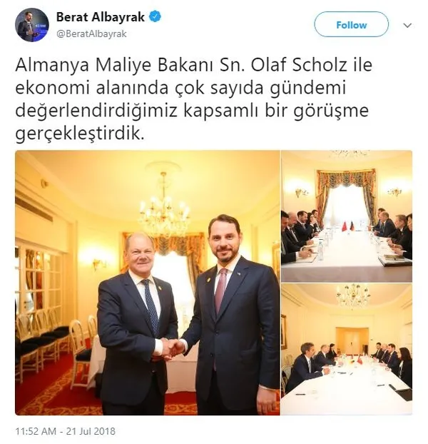 Hazine ve Maliye Bakanı Berat Albayrak'tan G-20 temasları-4