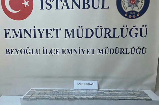 İstanbul Beyoğlu'nda sahte para operasyonu