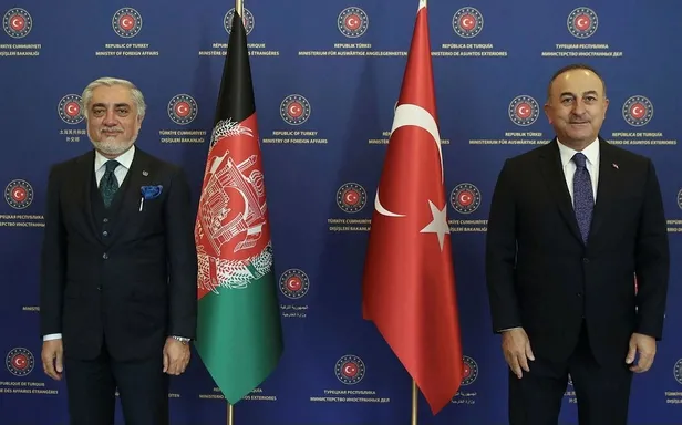 Dışişleri Bakanı Mevlüt Çavuşoğlu, Afganistan Milli Uzlaşı Yüksek Konseyi Başkanı Abdullah’ı kabul etti-1
